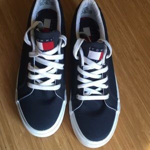 Tommy Hilfiger high sole shoes